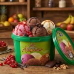 VERDE (frutilla. chocolate y americana)