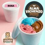 ROSA (cielo, frutilla y dulce de leche)