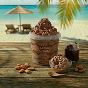 Balde Chocolate con Almendras