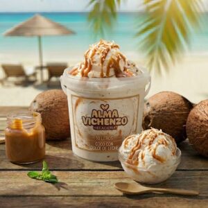 Balde Coco con Dulce de Leche